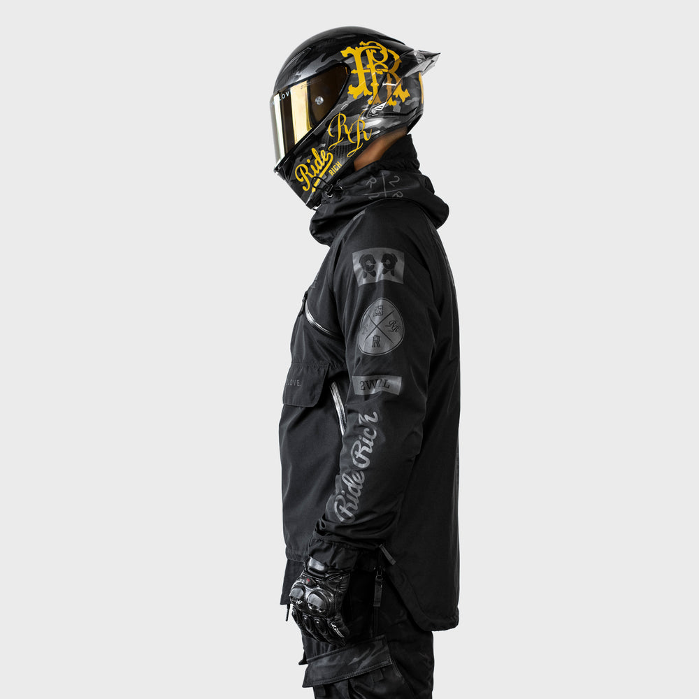 Concord™ Armoured Anorak Jacket {RR GP/Black}