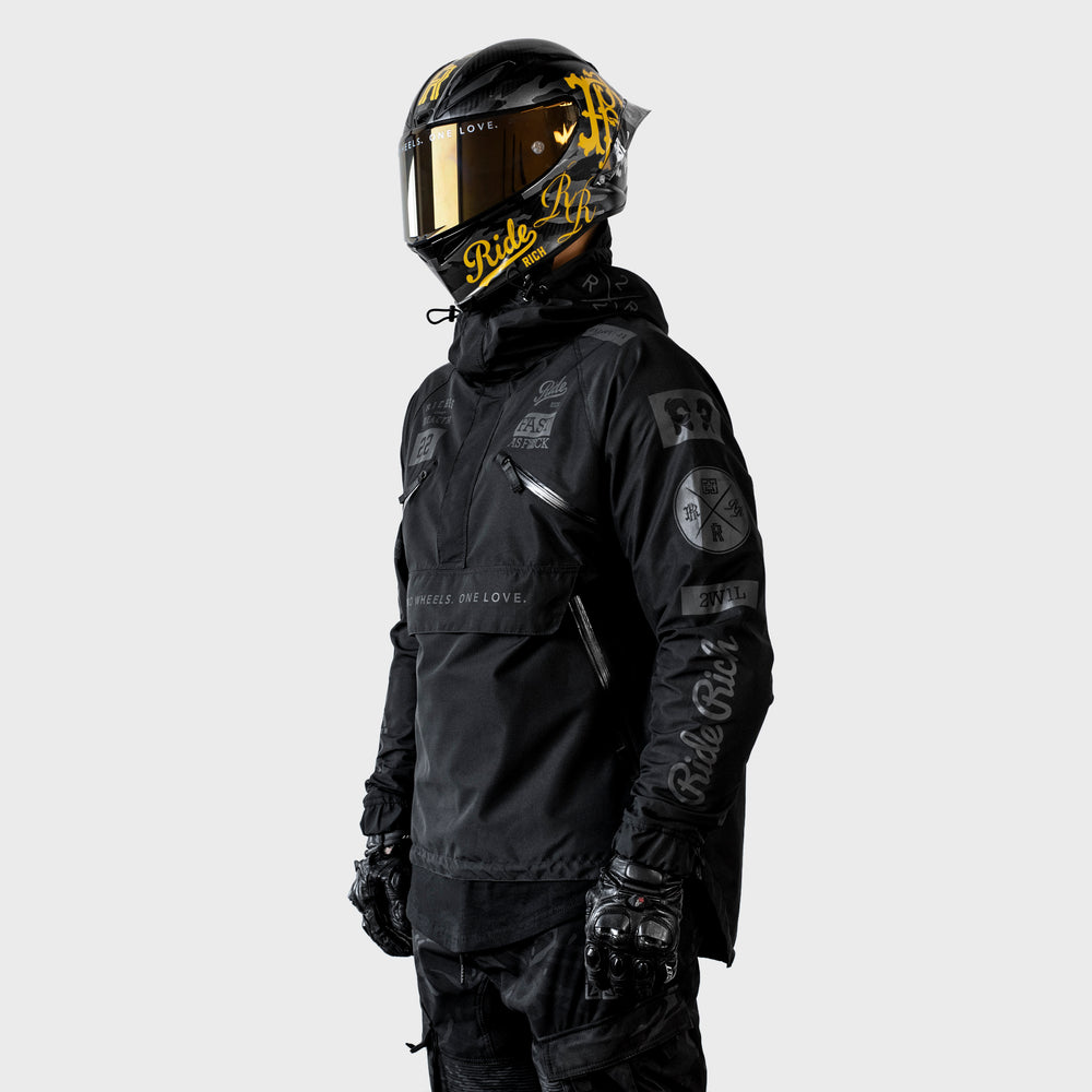 Concord™ Armoured Anorak Jacket {RR GP/Black}
