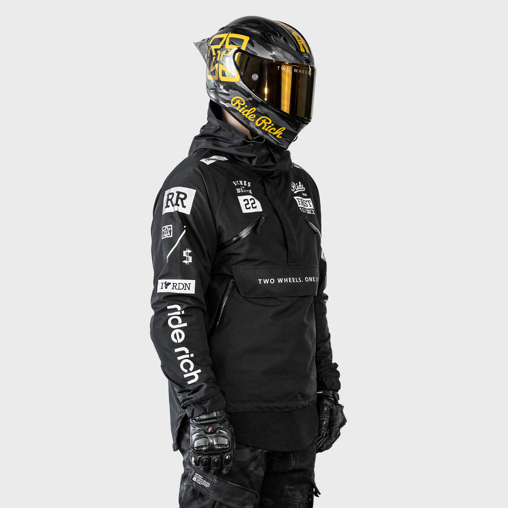 Concord™ Armoured Anorak Jacket {RR GP/Black}