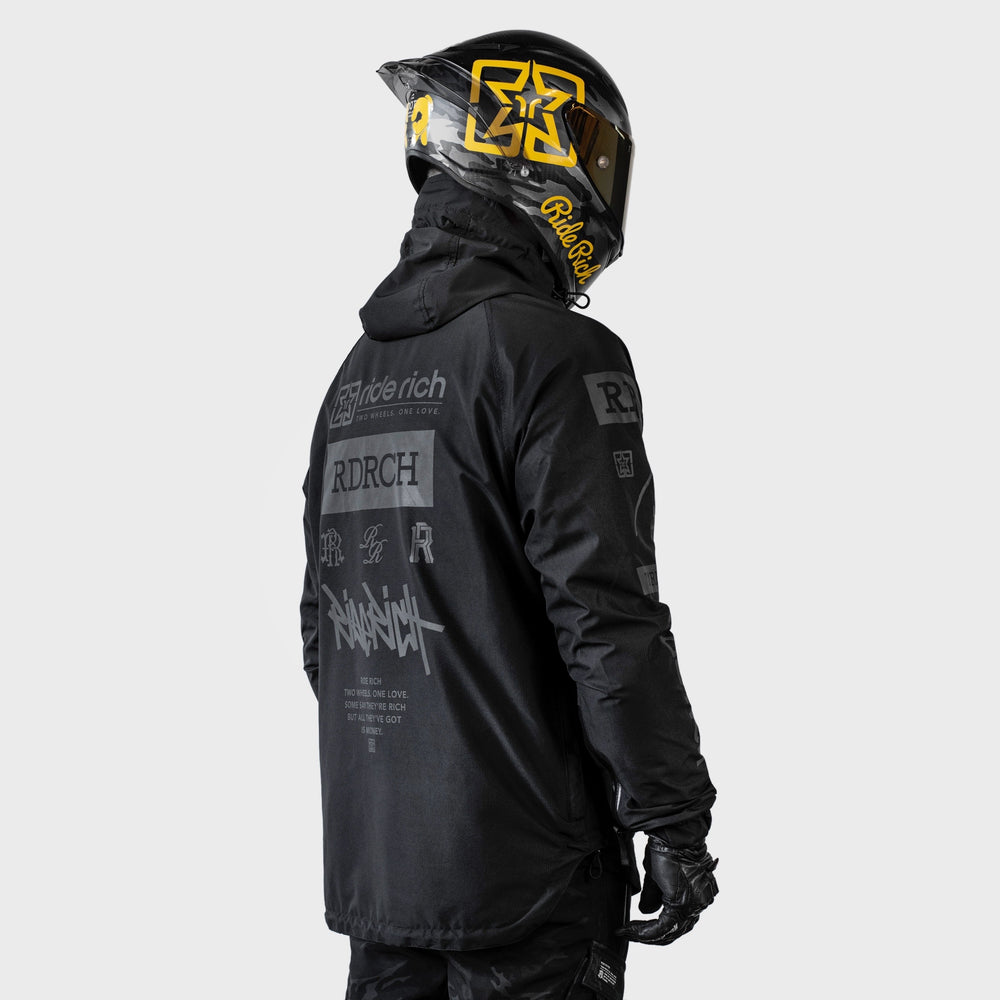 Concord™ Armoured Anorak Jacket {RR GP/Black}