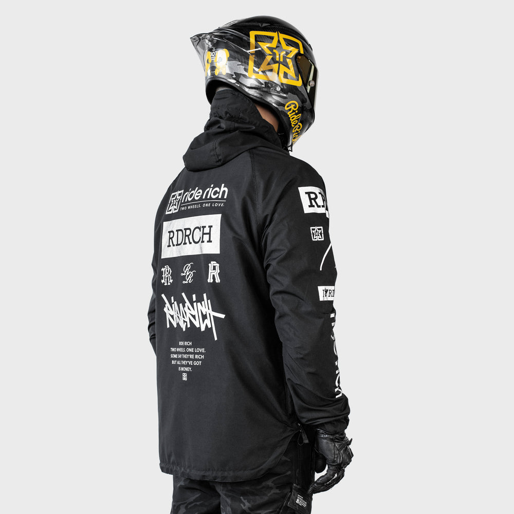 Concord™ Armoured Anorak Jacket {RR GP/Black}