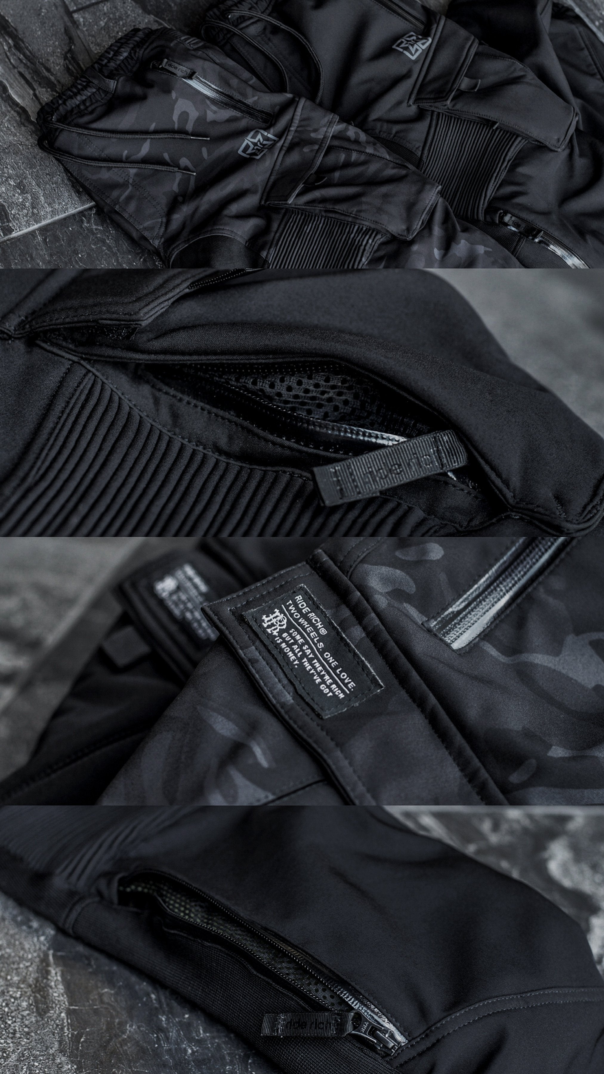 [Pre-Sale // Backorder] Unit 16™ Armoured Softshell Cargo Joggers {Black}