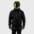 Regency™ Armoured Softshell Motorcycle Jacket {Squad/Black}