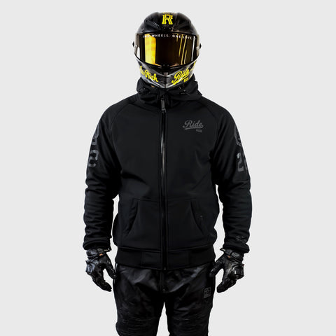 Regency™ Armoured Softshell Hooded Jacket {Squad/Black}