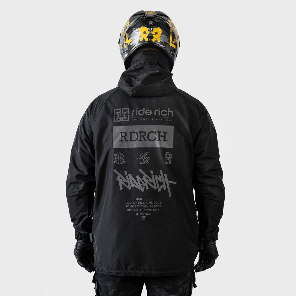 Concord™ Armoured Anorak Jacket {RR GP/Black}