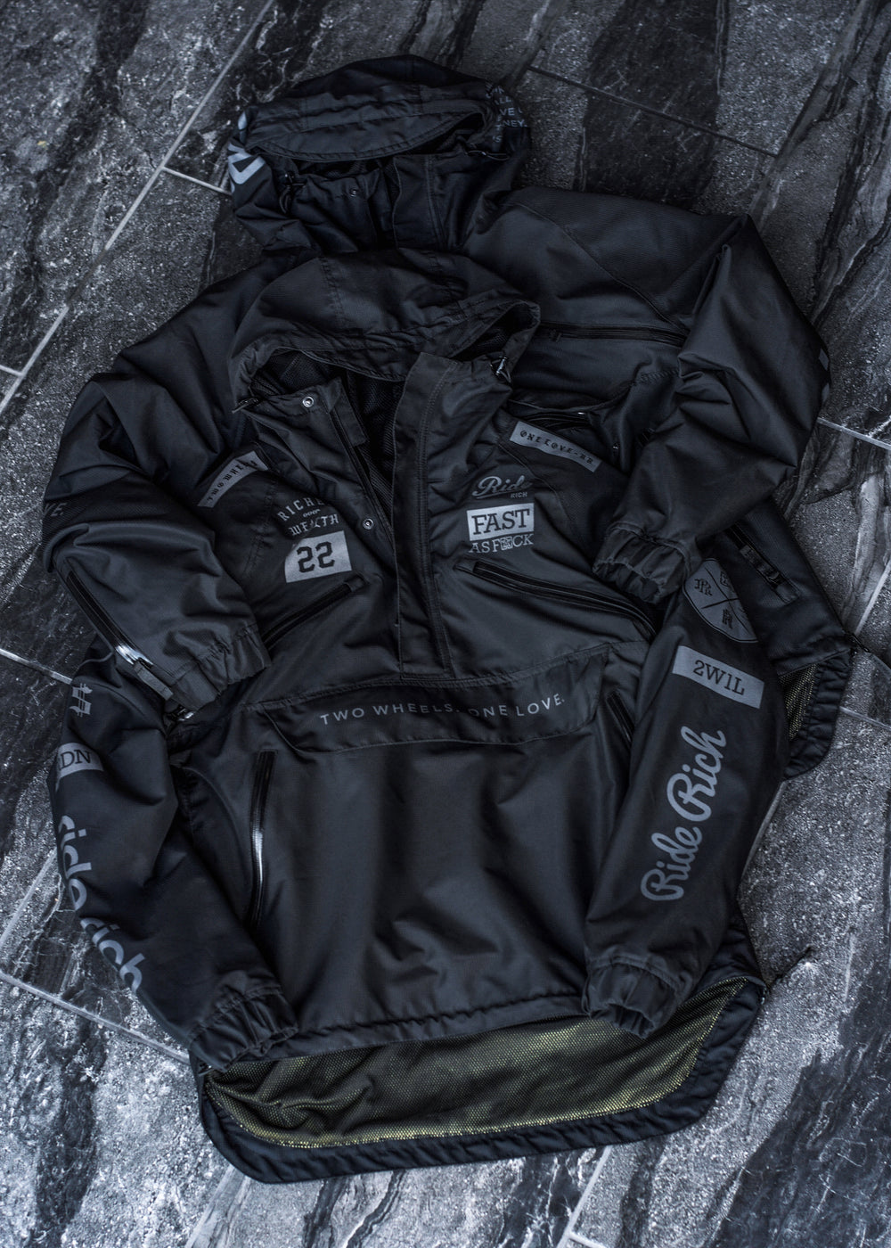 Concord™ Armoured Anorak Jacket {RR GP/Black}