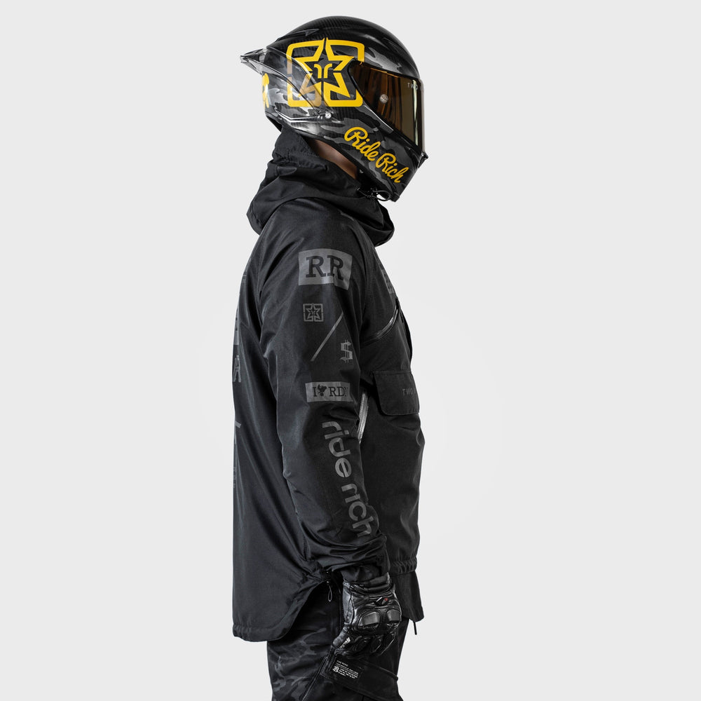 Concord™ Armoured Anorak Jacket {RR GP/Black}