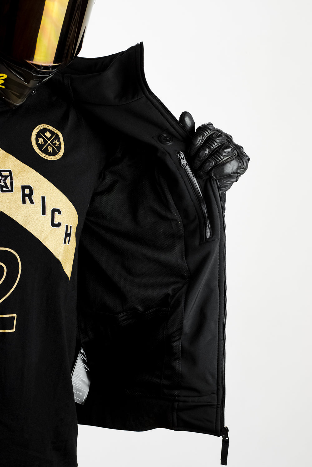 Regency™ Armoured Softshell Hooded Jacket {Squad/Black}